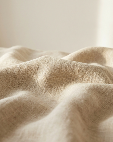 Linen Saree · Gold