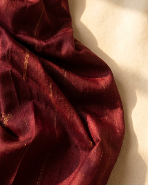 Paithani Saree · Maroon