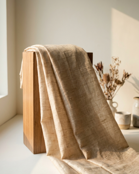 Tussar Linen · Natural