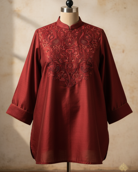 Ready Blouse · Maroon