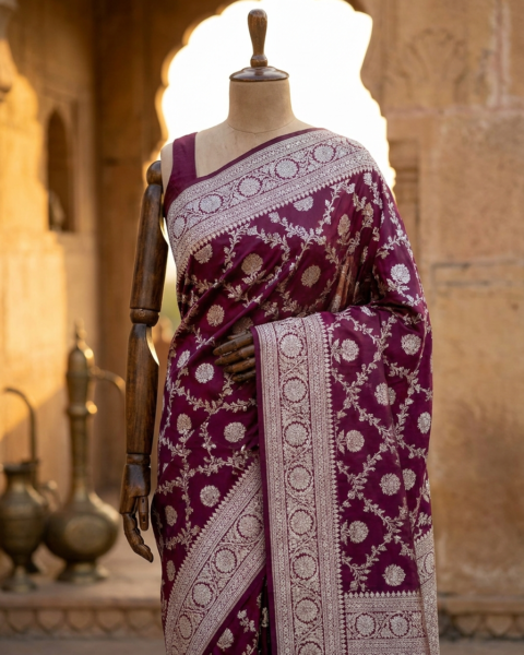 Banarasi Katan · Wine