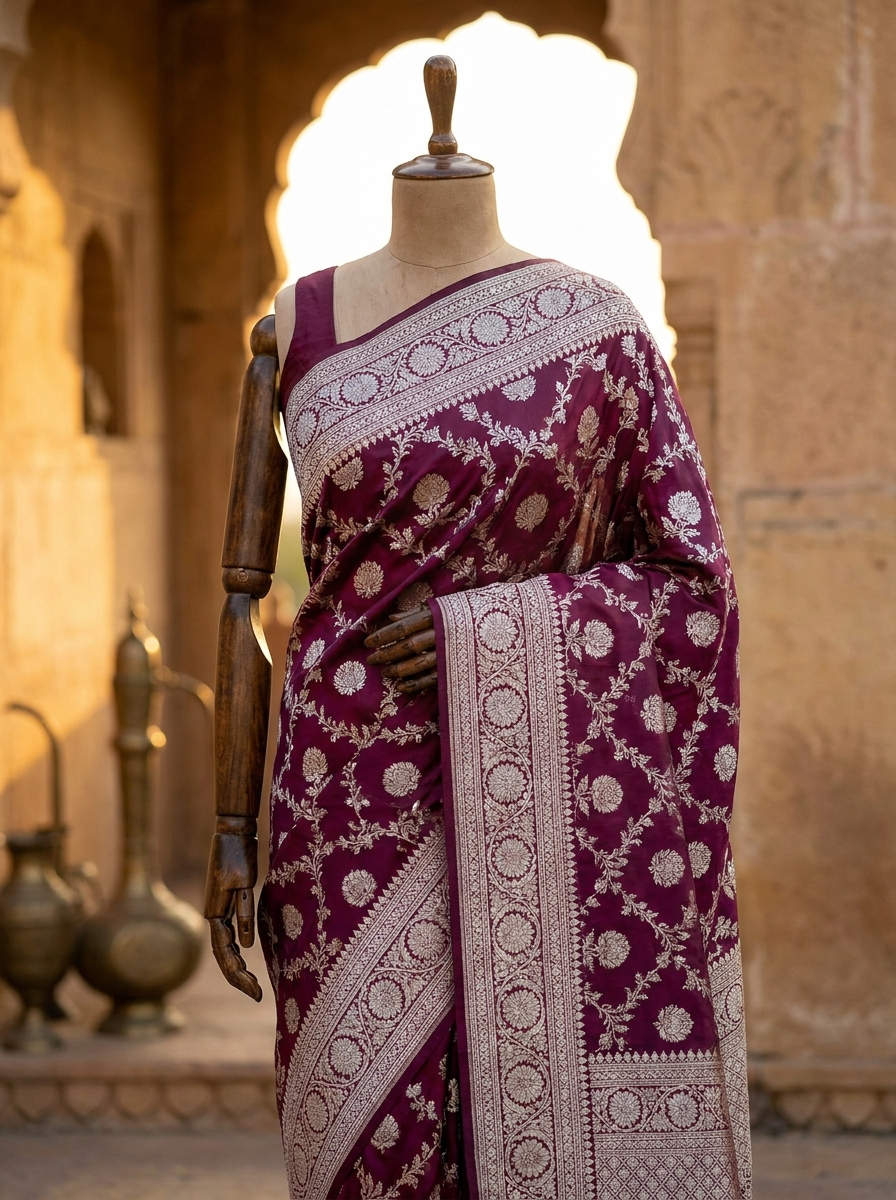 Banarasi Katan · Wine