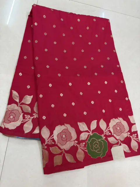 Floral Banarsi - SK12 Colour: Pink
