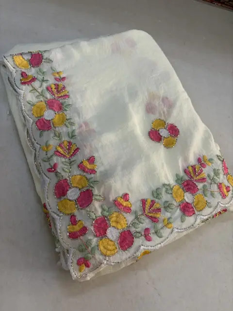 Designer Khatli Saree - PW14 Colour: Moti