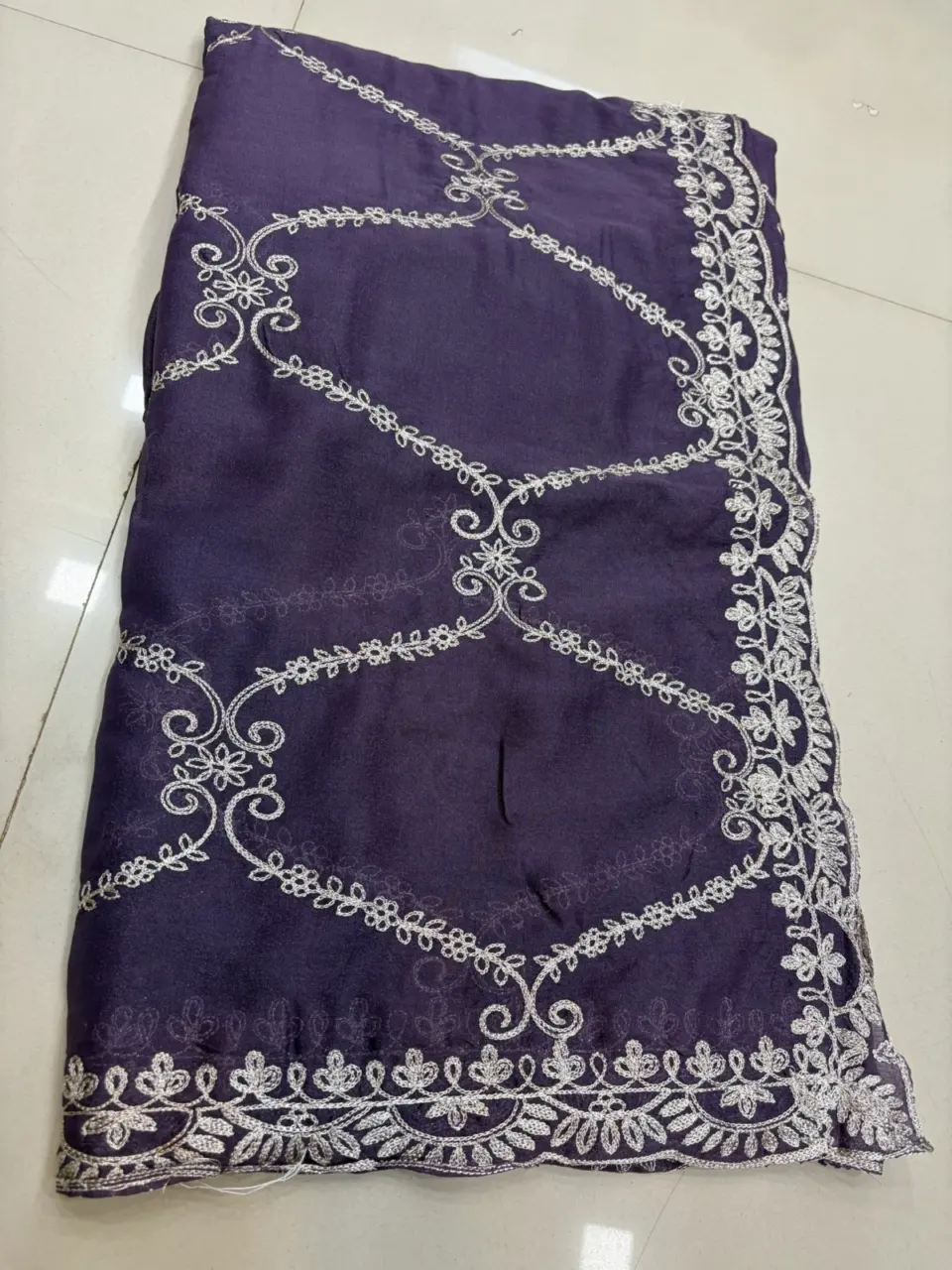DESIGNER STAR SAREE -DS18 · Purple
