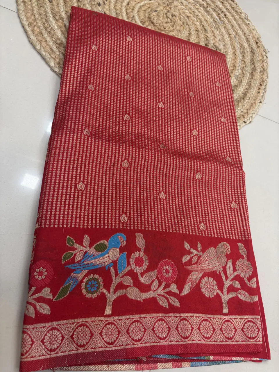 BANARSI SAREE -SK13 · RED