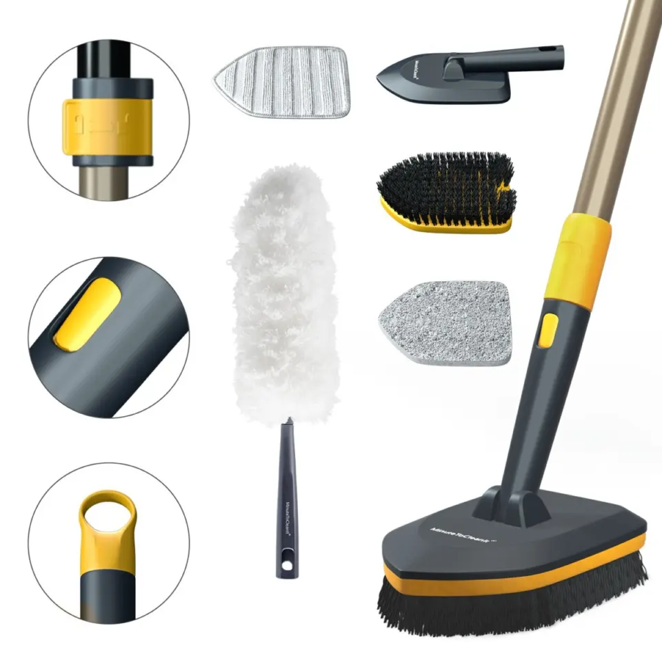 4 in 1 Cleaning Brush with Flexible Duster