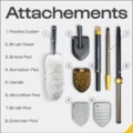 4 in 1 Cleaning Brush with Flexible Duster, image 7