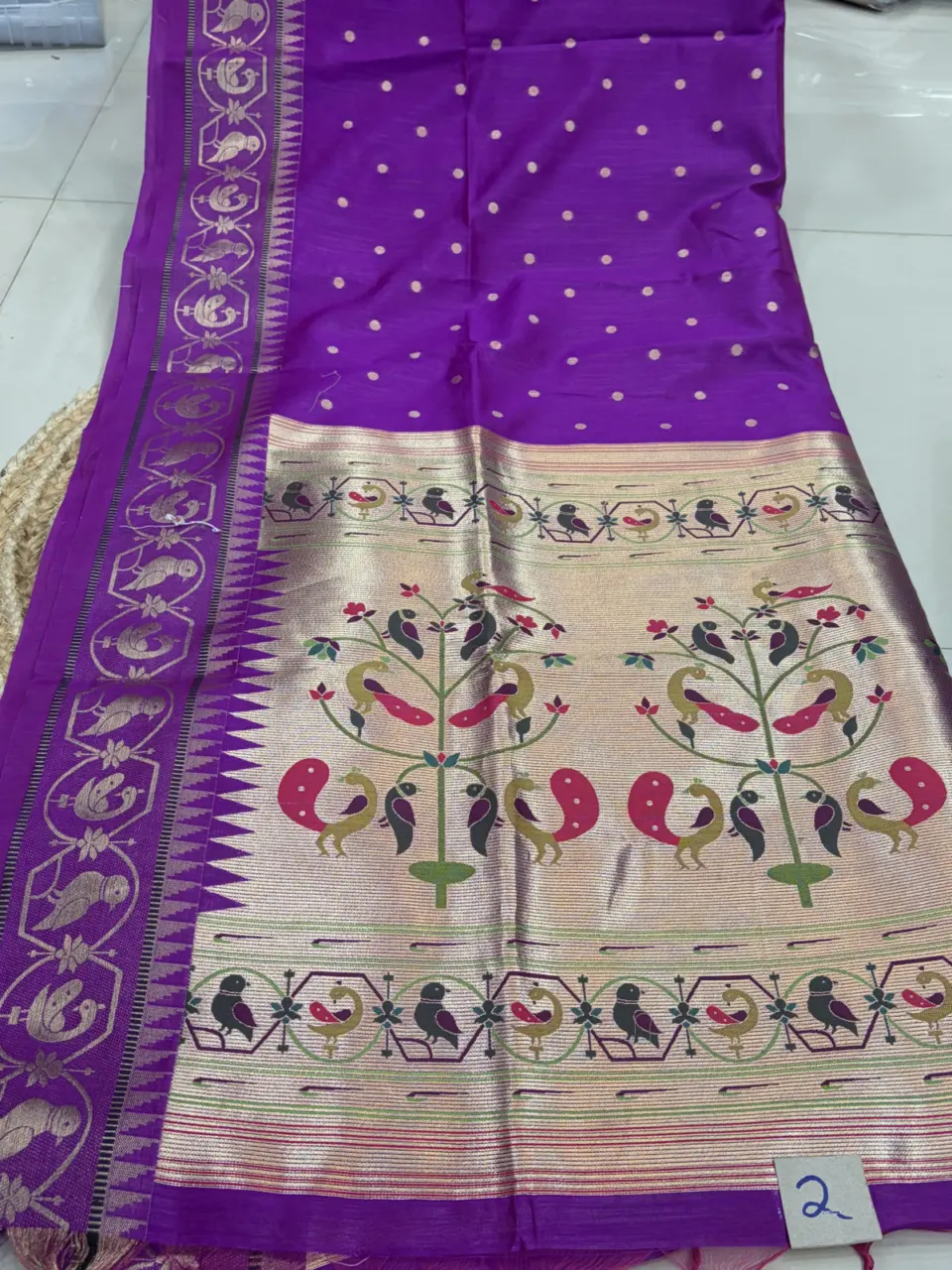 Maheshwari Handloom Paithani