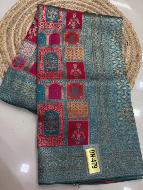 Ambani Design Saree - PB13 Colour: Pink